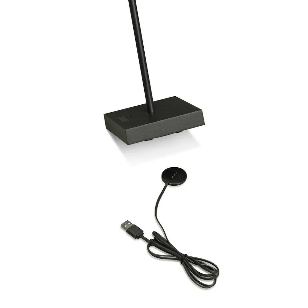 Scilla Table Lamp Portable, Black