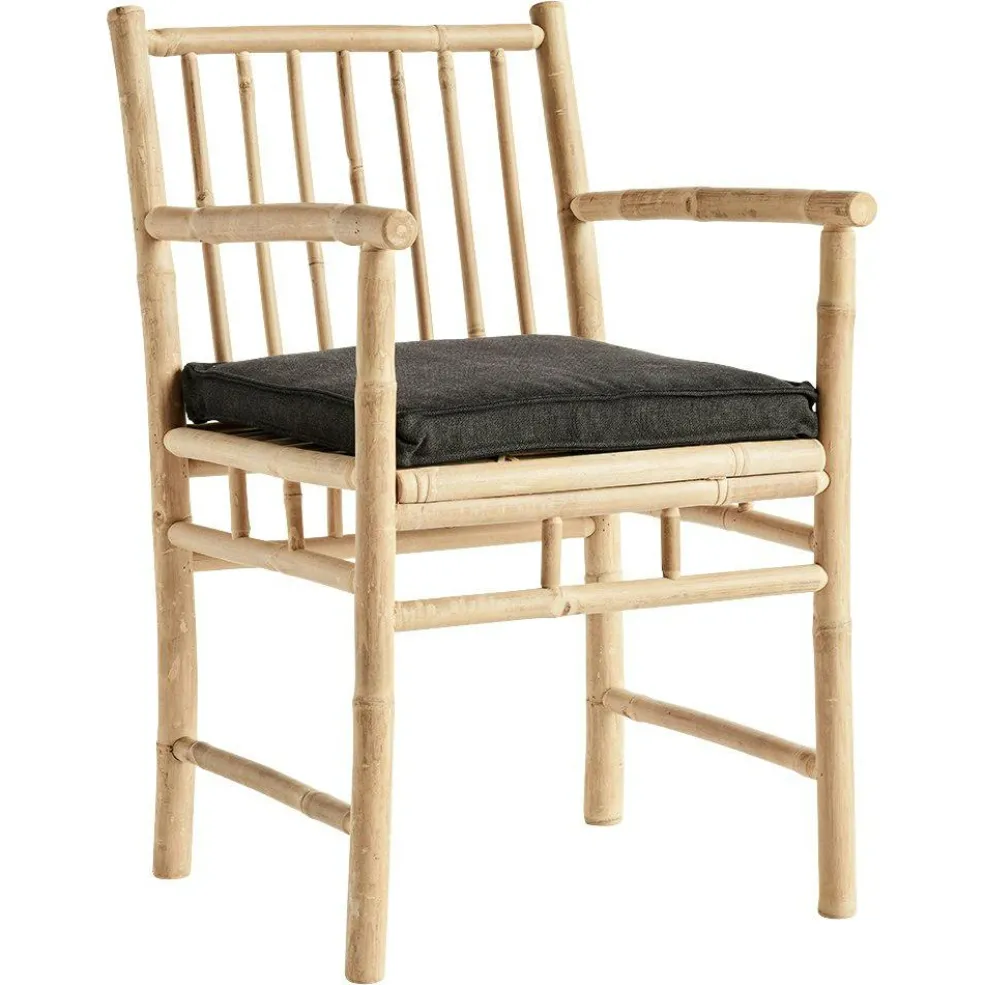 Seat Cushion For Armchair, White