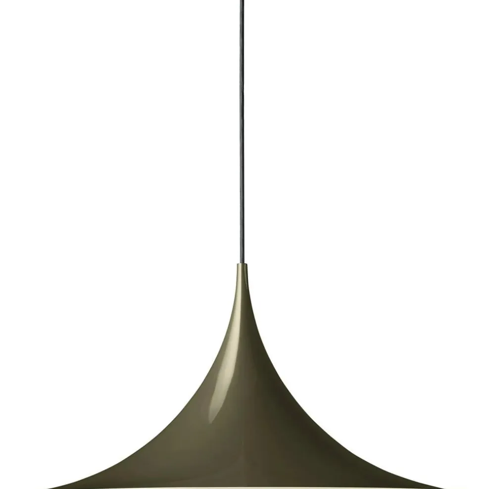 Semi Pendant Ø 60 cm, Glossy Dark Cocoa