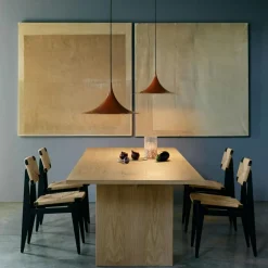 Semi Pendant Ø 47 cm, Glossy Roasted Pumpkin