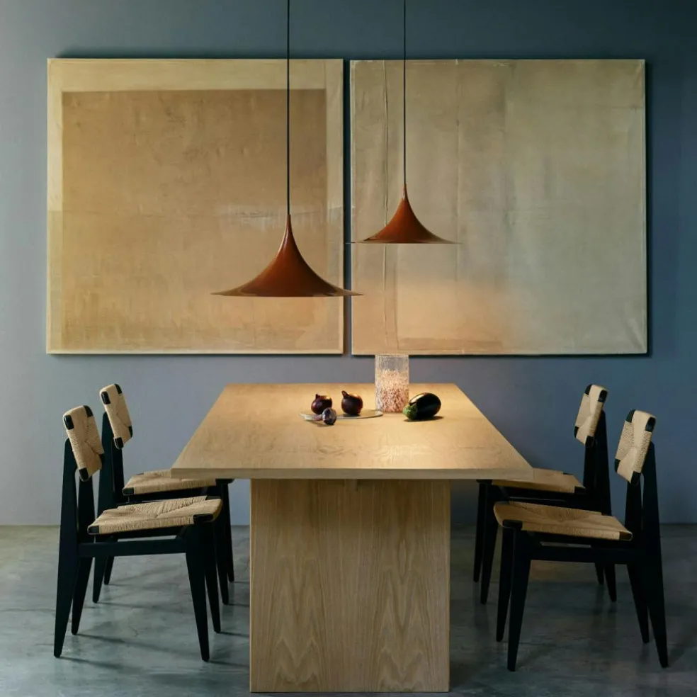 Semi Pendant Ø 47 cm, Glossy Roasted Pumpkin