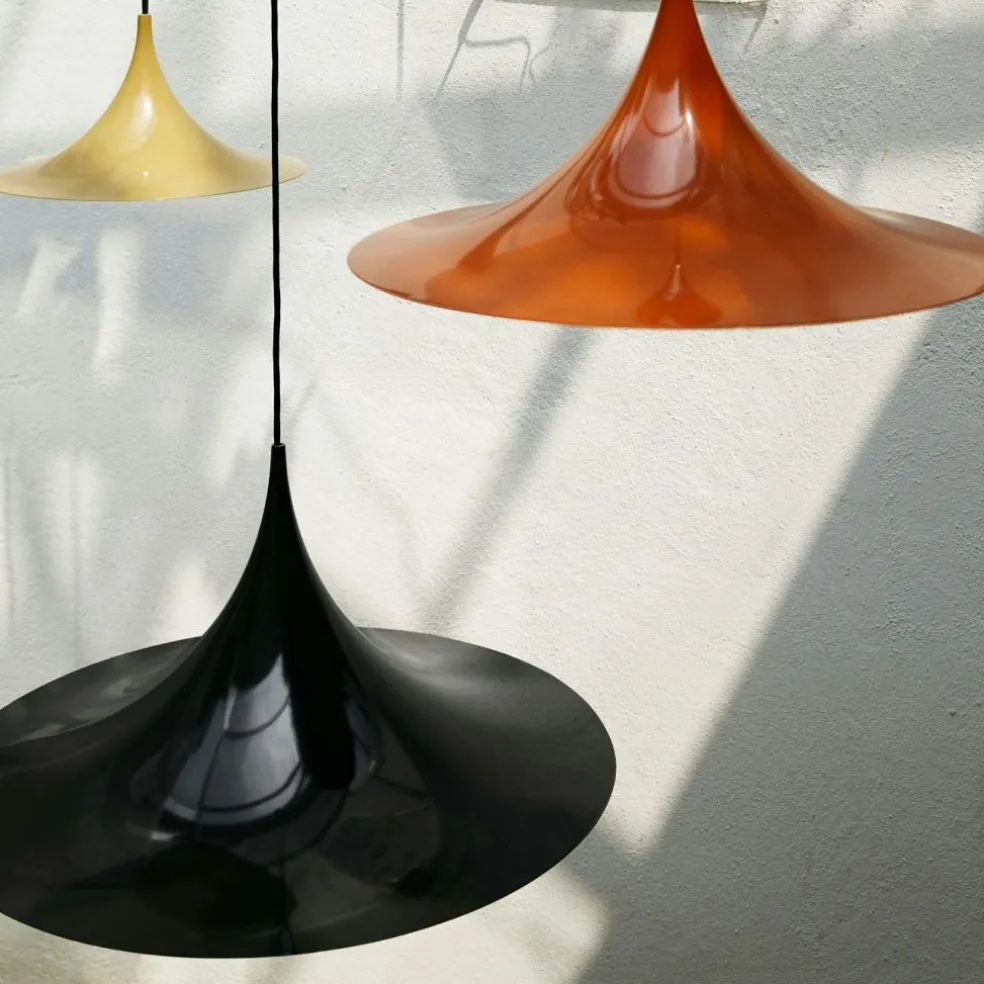 Semi Pendant Ø 47 cm, Glossy Roasted Pumpkin