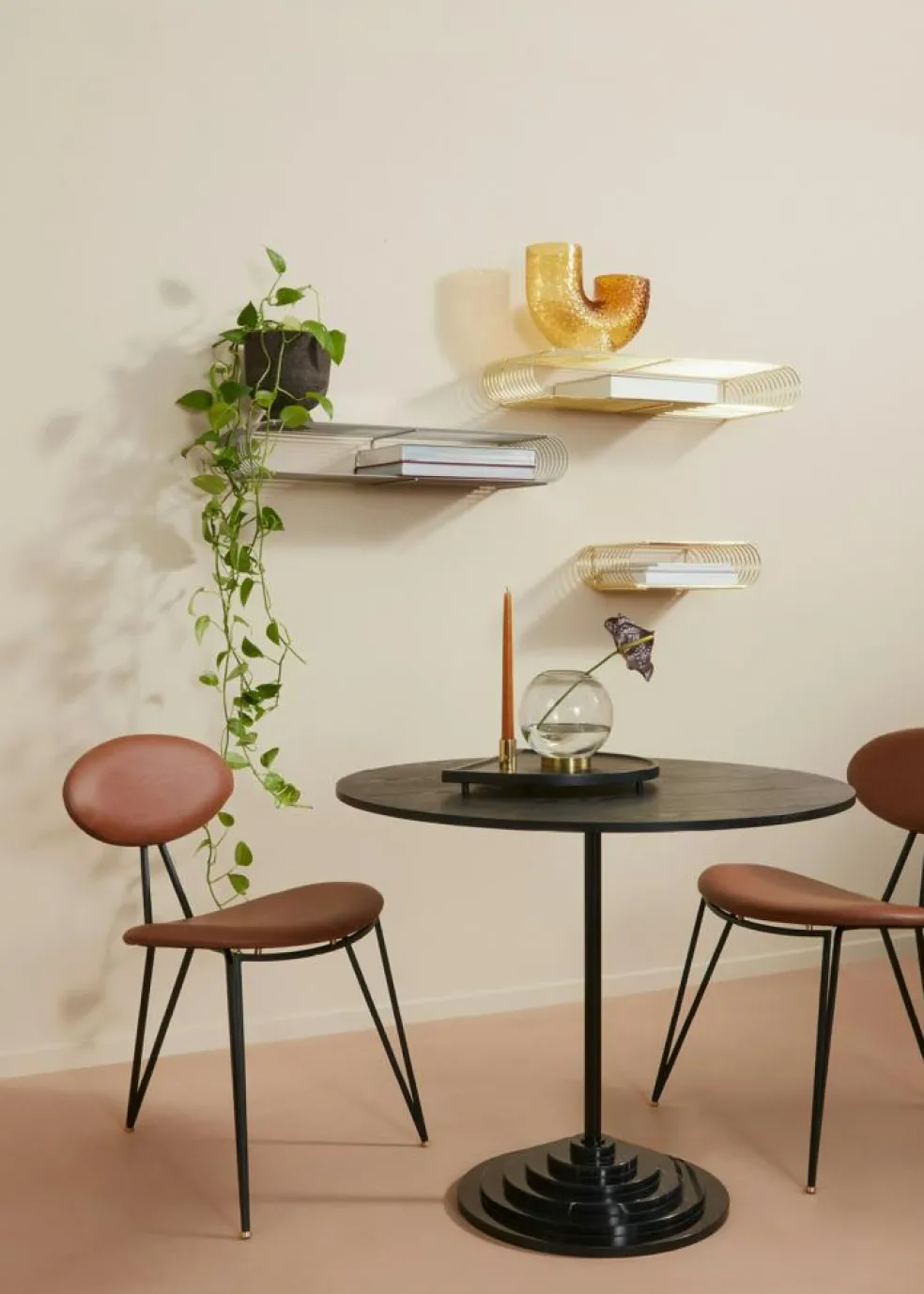 Semper Dining Chair, Java Brown