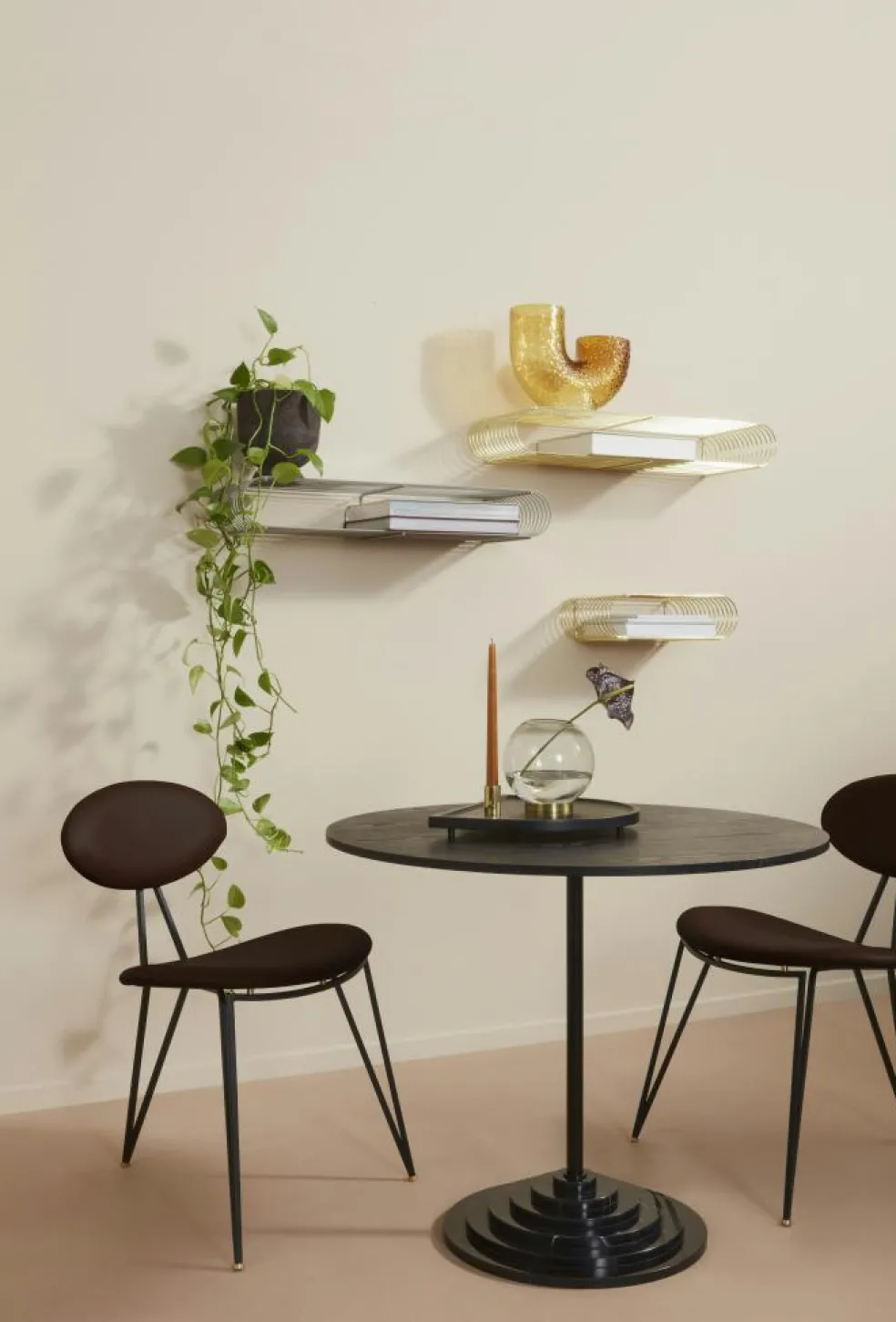 Semper Dining Chair, Java Brown