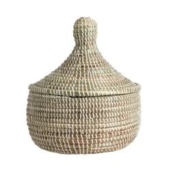 Sene Jewelry Basket 28x23cm, White