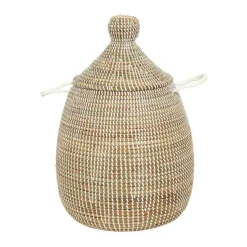 Sene Laundry Basket S 40-50 x 25-30 cm, White