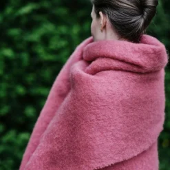 Senzo Plaid 140x200 cm, Pink