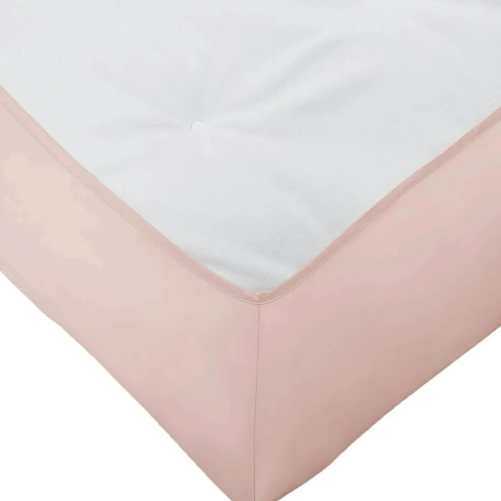 Shade Fitted Sheet Dusty Pink, 160x200 cm