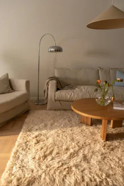 Shaggy Rug Dark Beige, 180x270 cm