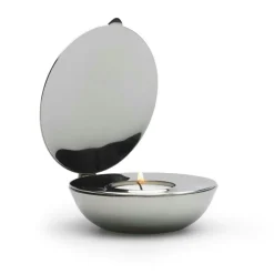 Shell Candle Holder, Brass