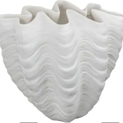 Shell Vase Off-white, 22 cm