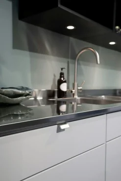 Side Profile Handle 40, Stainless Look