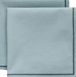 Sienna Napkin 45x45 cm 2-pack, Dusty Blue