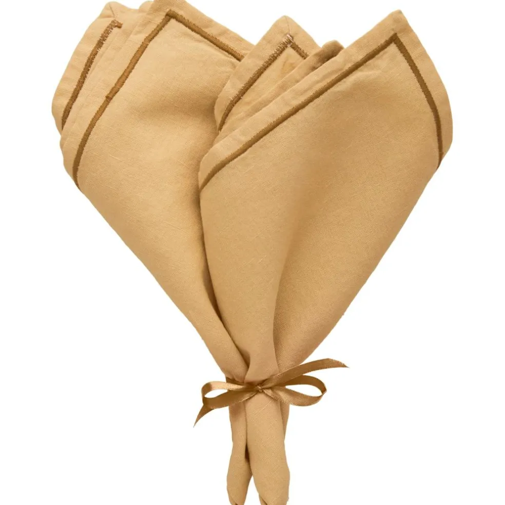 Sienna Napkin 45x45 cm 2-pack, Dusty Blue