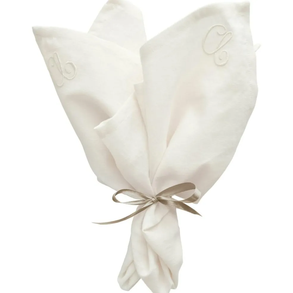 Sienna Napkin 45x45 cm 2-pack, Taupe