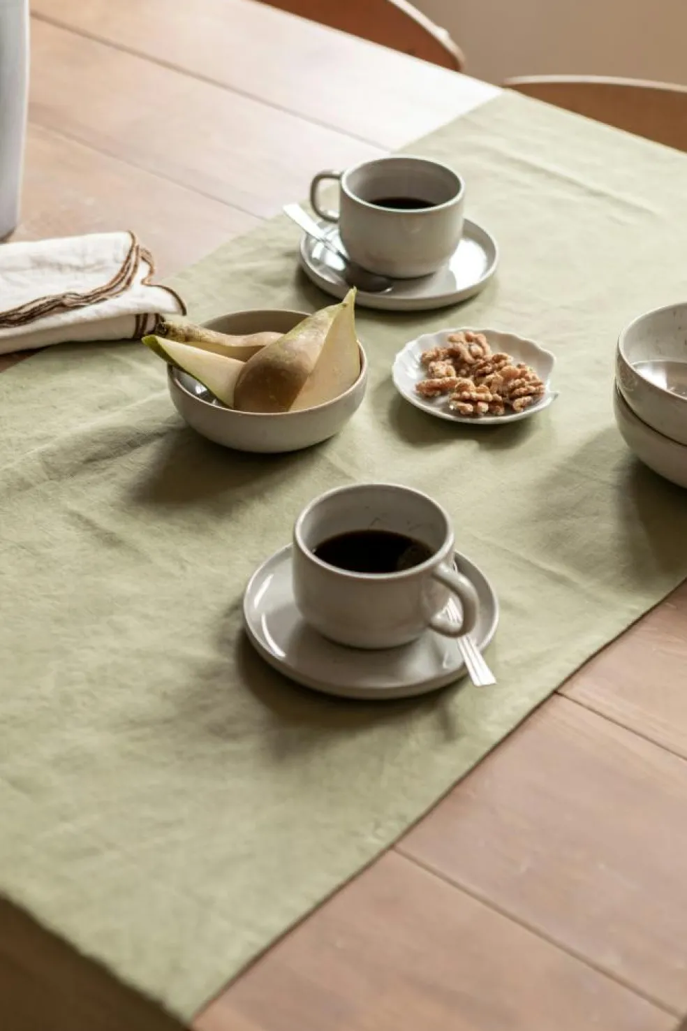 Sienna Table Runner 45x150 cm, Taupe