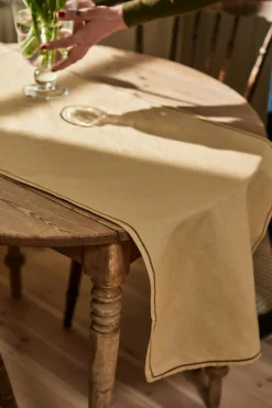 Sienna Table Runner 45x150 cm, Dusty Blue