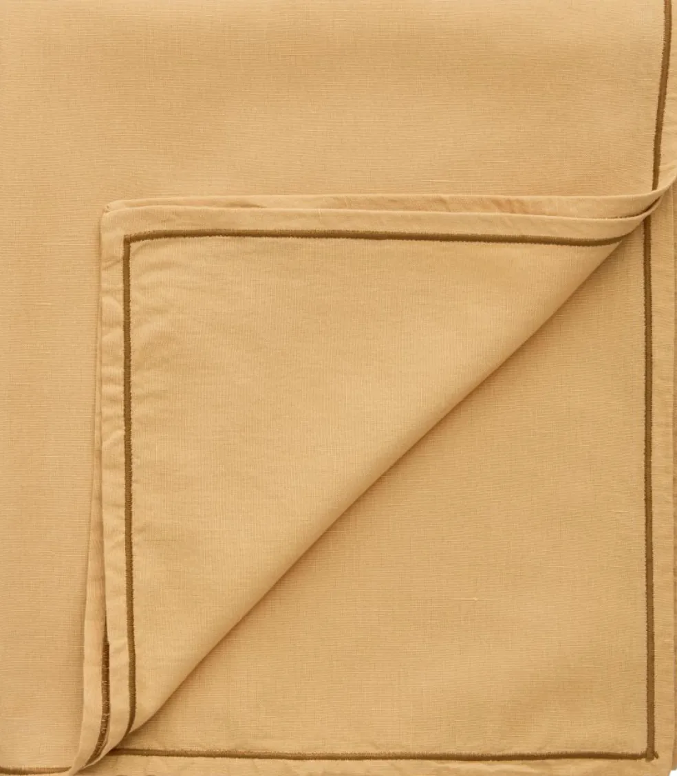 Sienna Tablecloth 140x240 cm, Dusty Blue