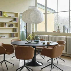 Silent Vase Ø11 cm, Burnt Orange