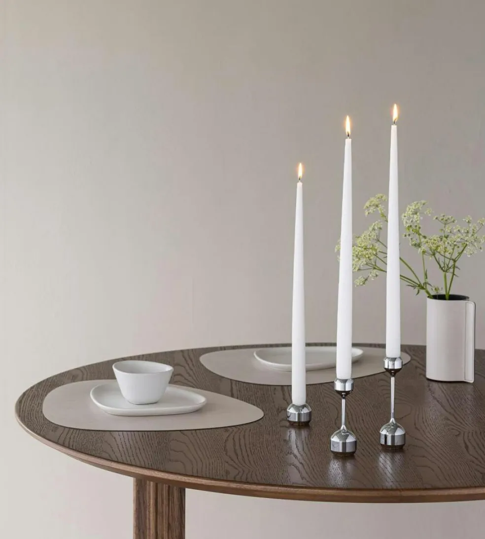 Silhouette 34 Candlesticks 2-pack, Chrome