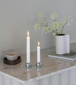 Silhouette 34 Candlesticks 2-pack, Chrome