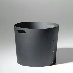 Silo Log Holder, Grey