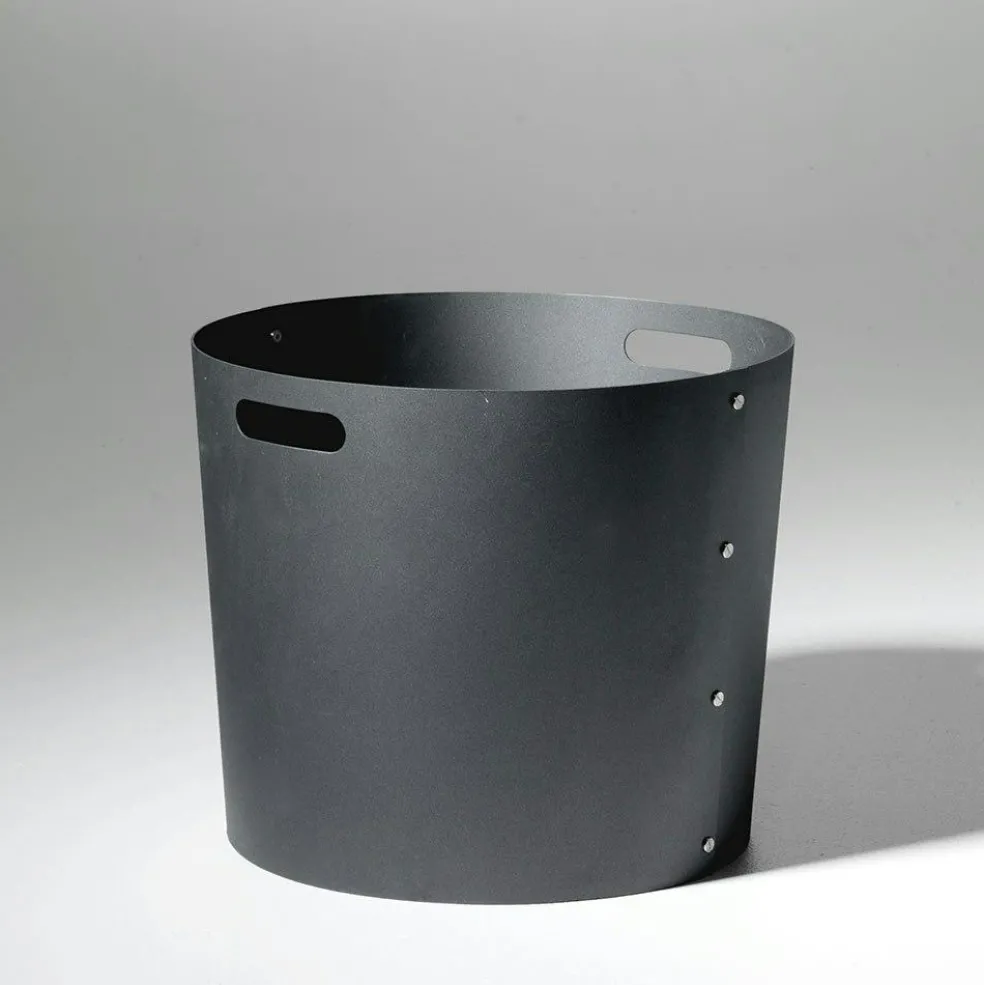 Silo Log Holder, Grey