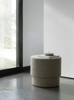 Silo Pouf Ø50 cm, Coffee Grounds