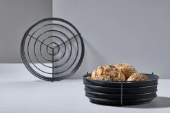 Singles Bread Basket Ø25.5 cm, Black