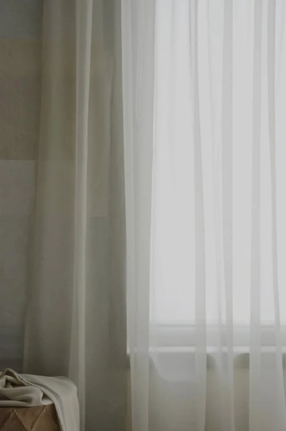 Skir Hotel Curtain 290x250 cm, White