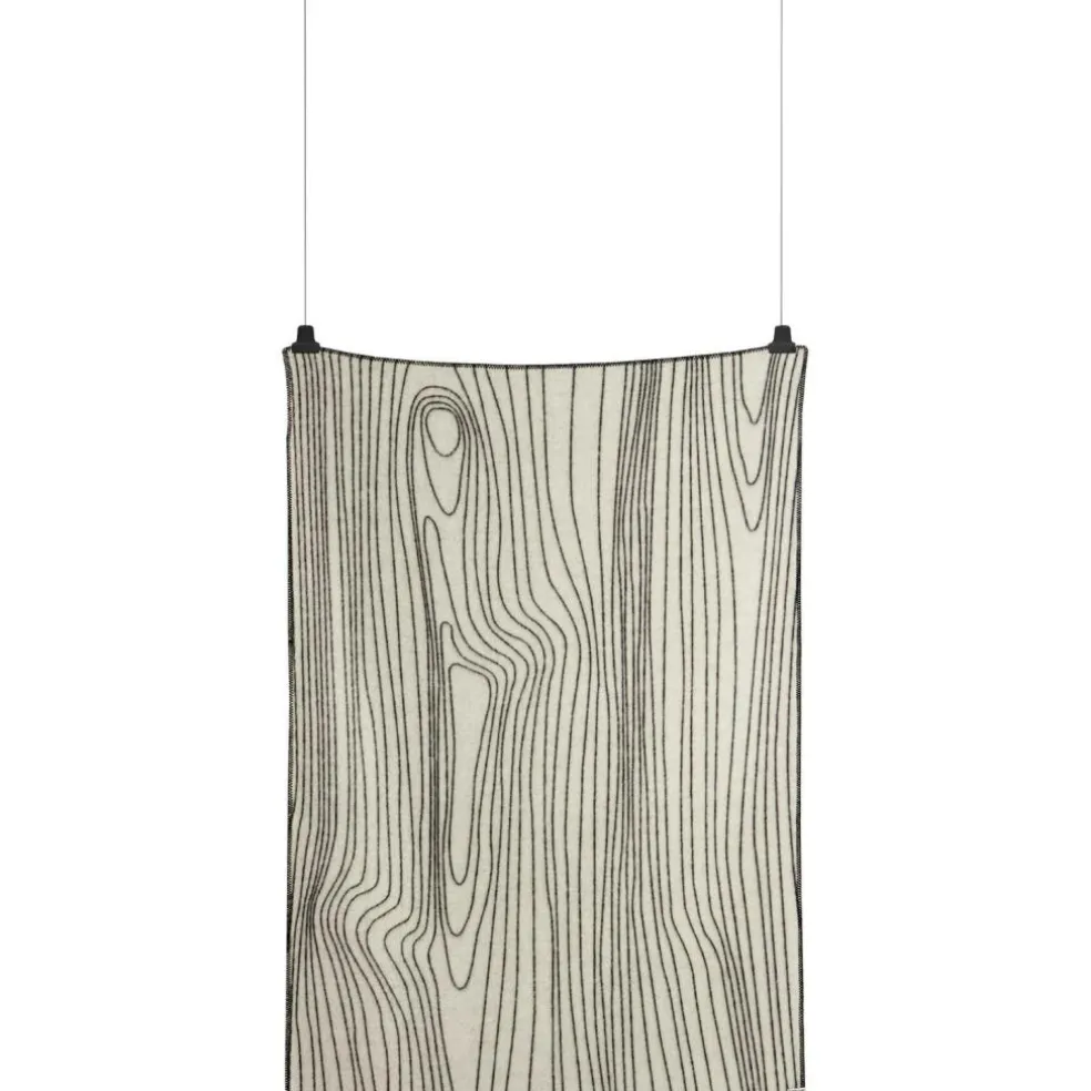 Skog Throw 135x200 cm, Grey/Natural
