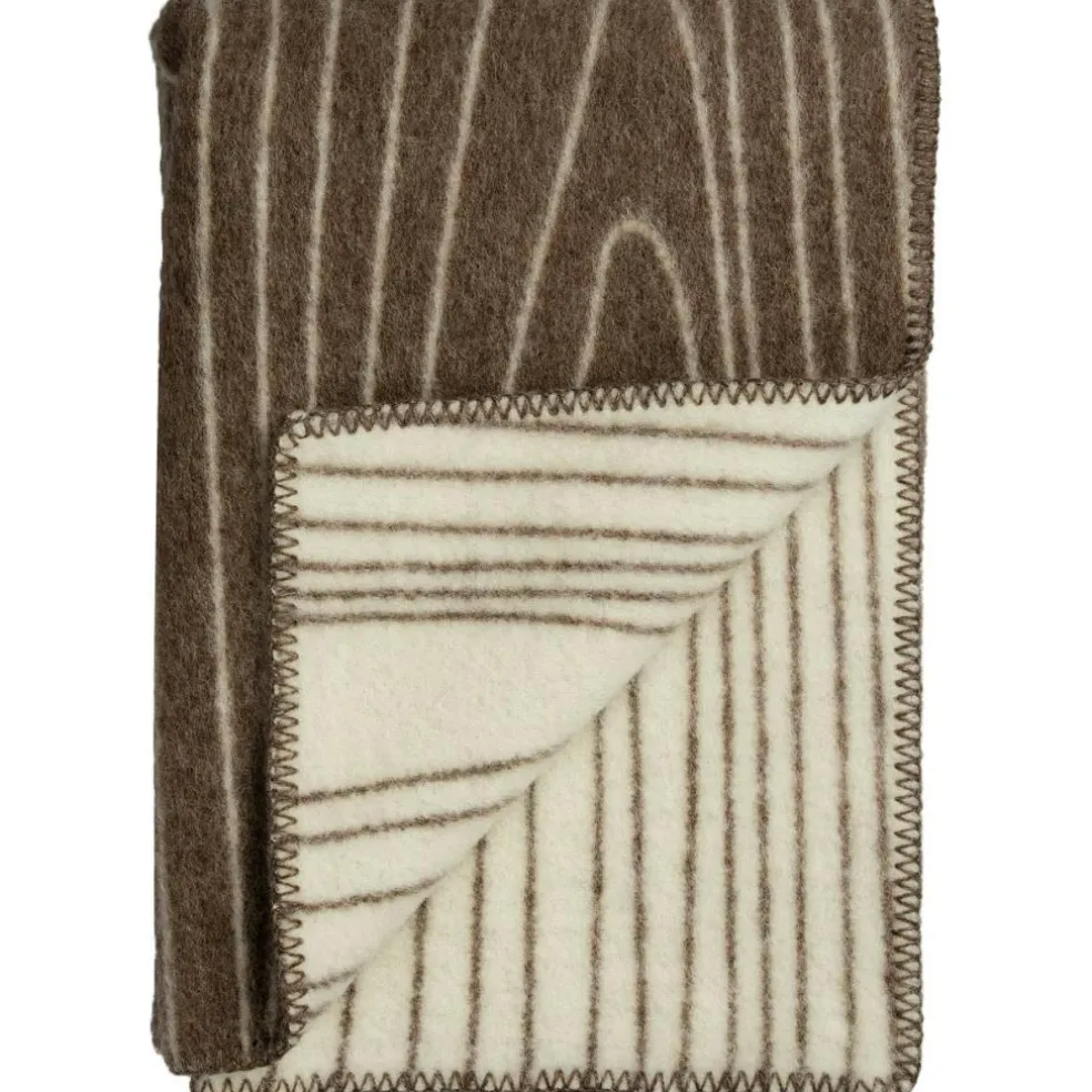 Skog Throw 135x200 cm, Grey/Natural