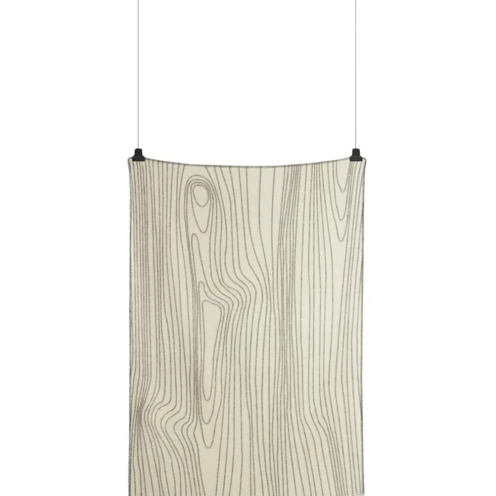 Skog Throw 135x200 cm, Grey/Natural