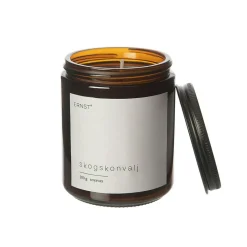 Skogskonvalj Scented Candle Brown Glass 200 g