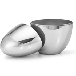 Sky Box Stainless Steel, High / 11x8 cm