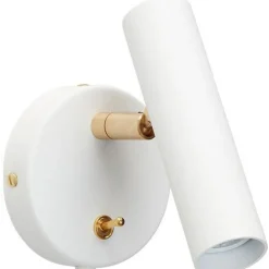 Slender Wall Lamp, White