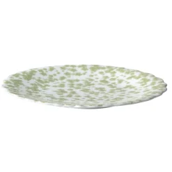 Slåpeblom Plate 21 cm, Green