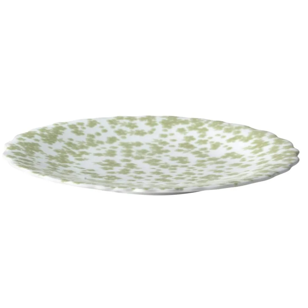 Slåpeblom Plate 21 cm, Green