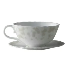 Slåpeblom Teacup 30 cl With Saucer, Pink