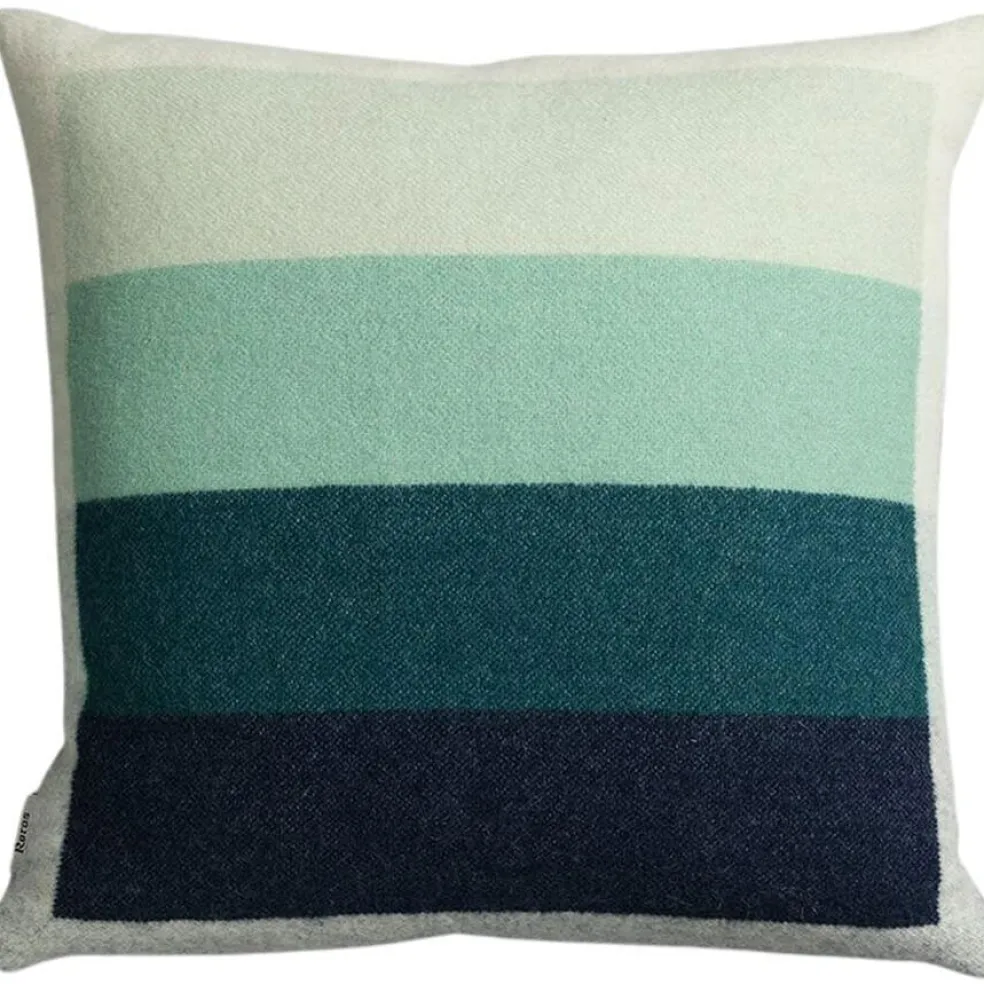 Åsmund Bold Cushion 50x50 cm, Yellow / Blue