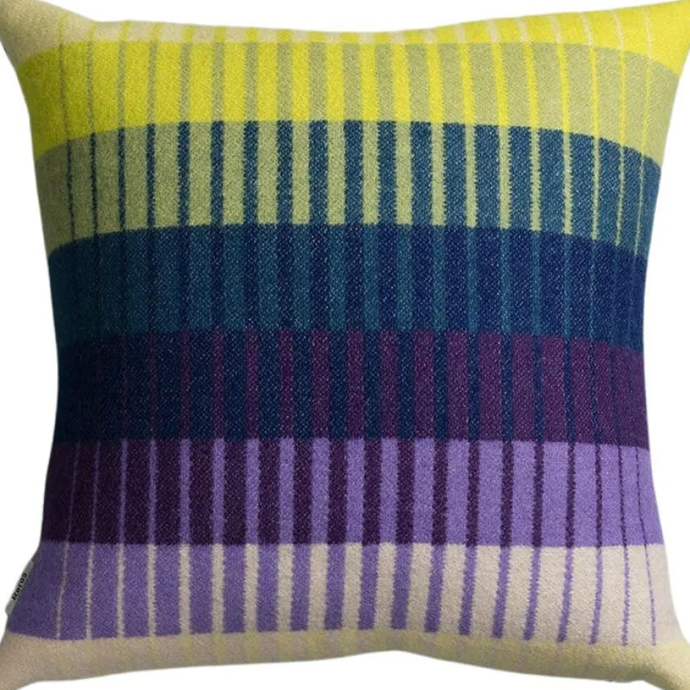 Åsmund Gradient Cushion 50x50 cm, Yellow / Blue