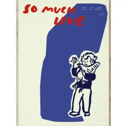 So Much Love / Chicken Poster 30x40 cm