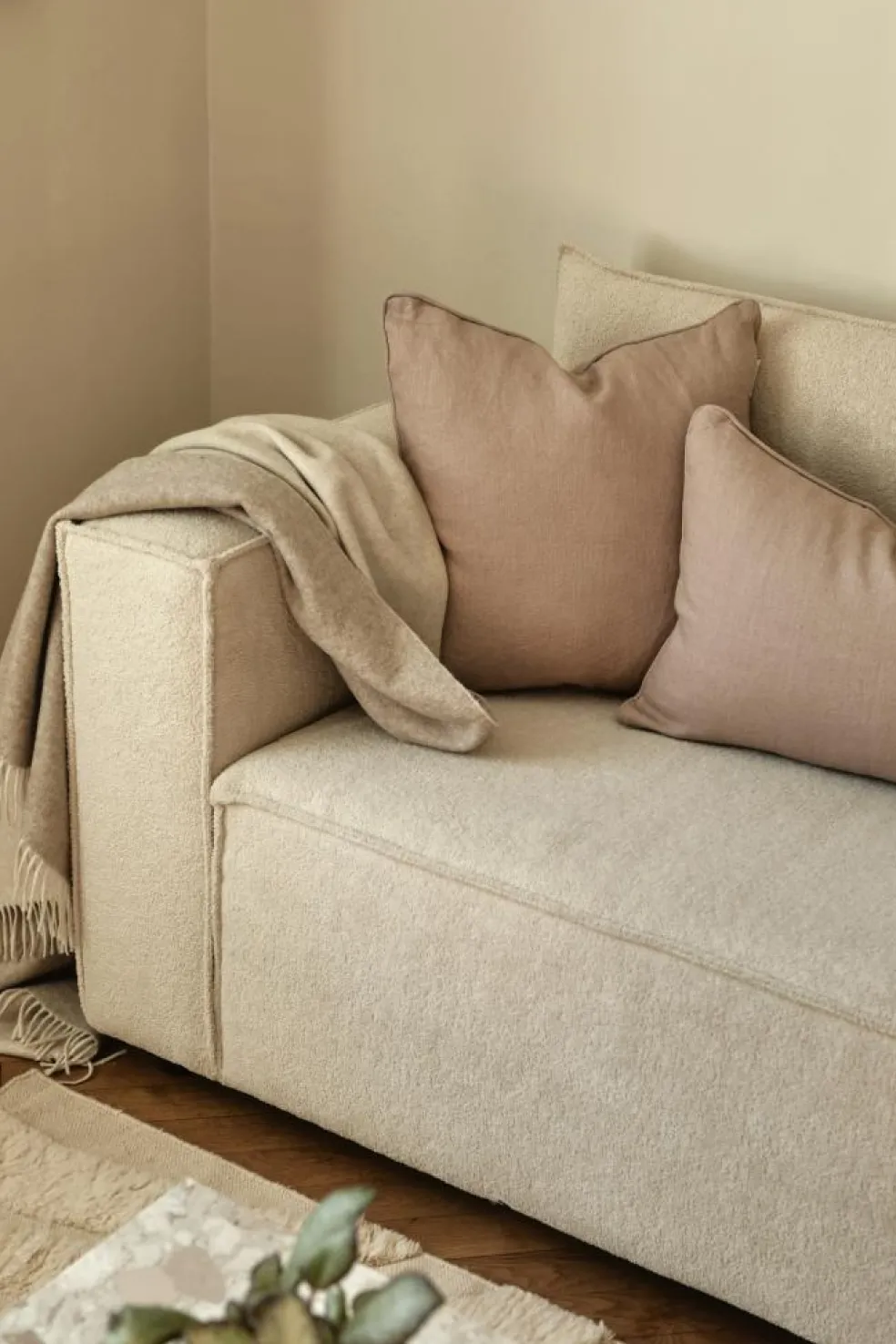 Soft Cushion 50x50 cm, Dove Blue