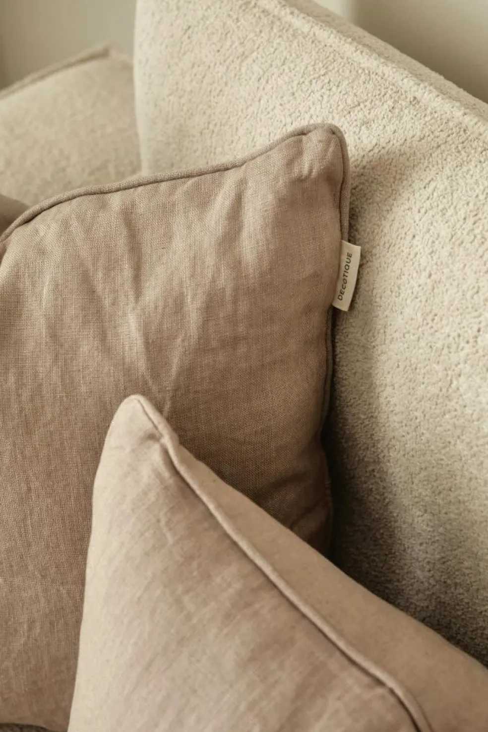 Soft Cushion 50x50 cm, Dove Blue