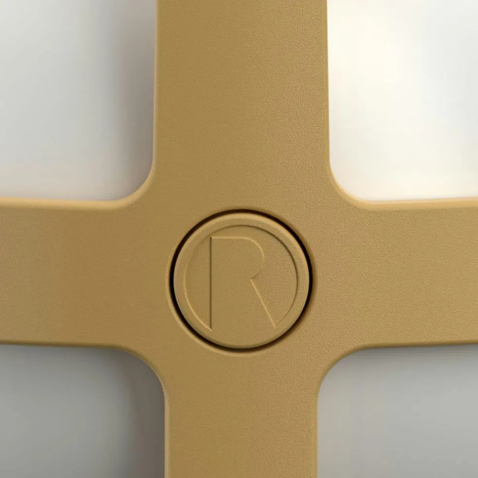 Soft Spot Solar Circular Lamp Portable 25 cm, Blue