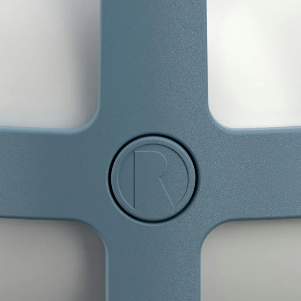 Soft Spot Solar Circular Lamp Portable 25 cm, Blue