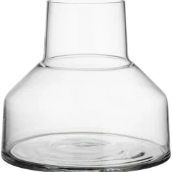 Solare Vase Low 20x22 cm, Electric Blue