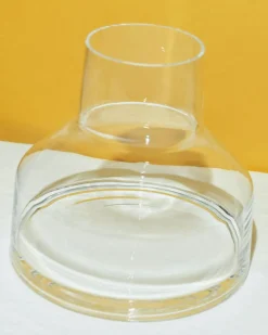 Solare Vase Low 20x22 cm, Electric Blue