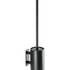 Solid/Base Toilet Brush, Stainless Look