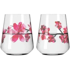 Sommersonett Drinking Glasses 2-pack, #3 & 4